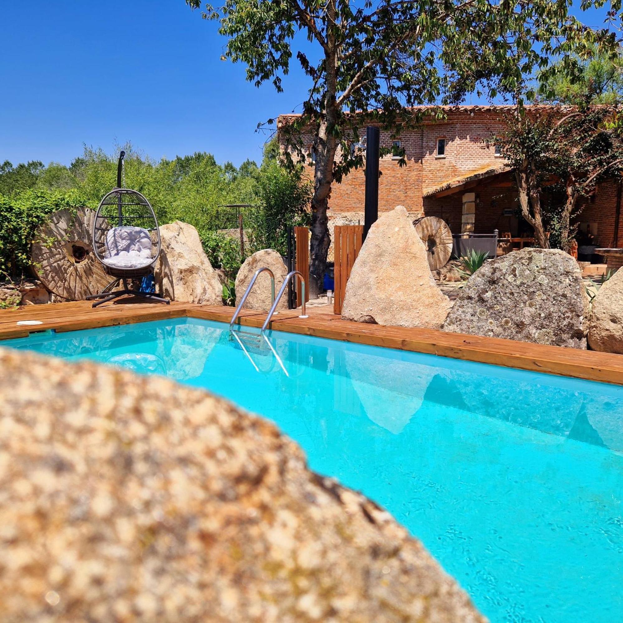 Complejo Oasis Beach Sobre El Rio Huerta  Exteriör bild